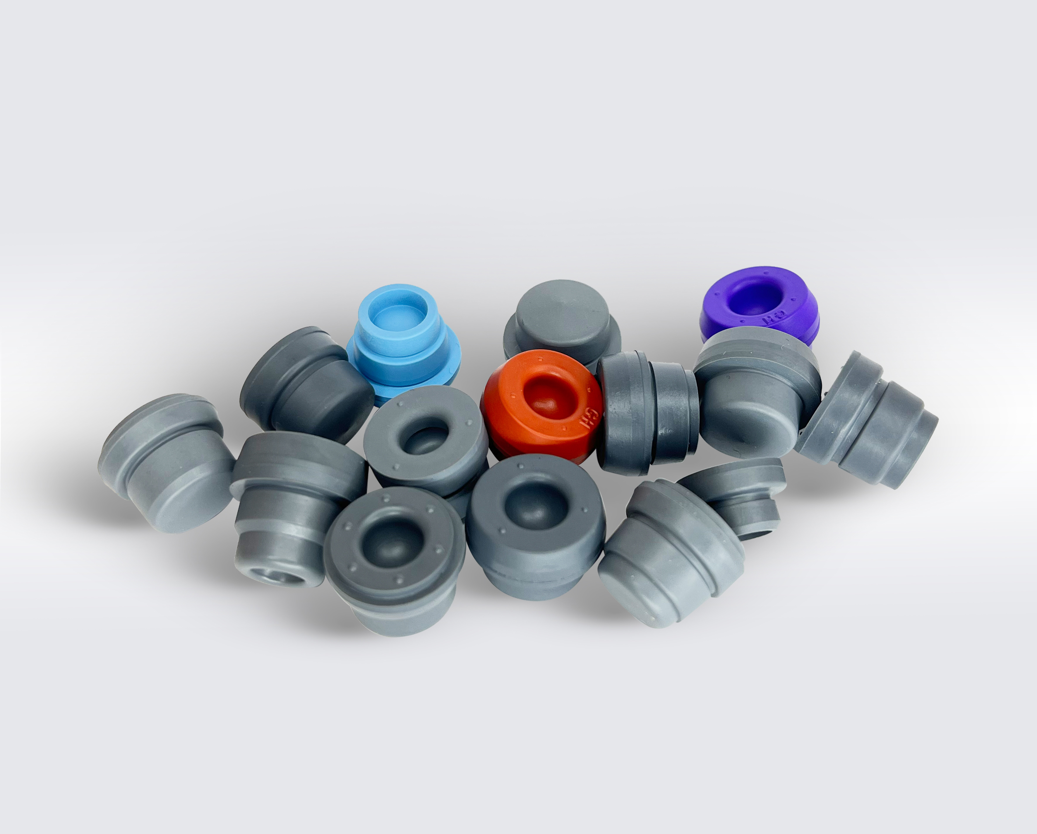 Disposable Butyl Rubber Stopper for Blood Collection Tube Φ12